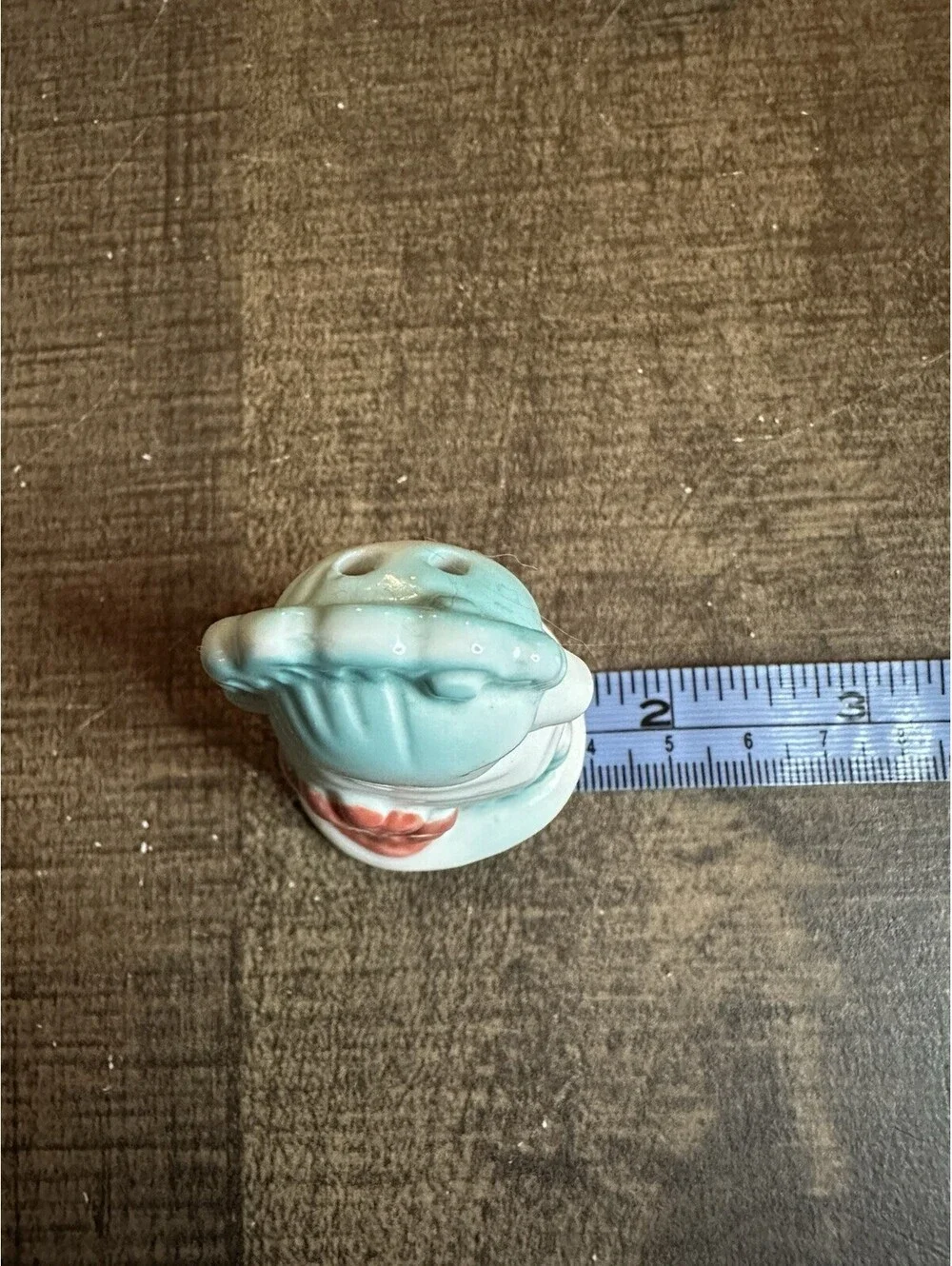 Vintage Ceramic Seahorse Salt Shaker